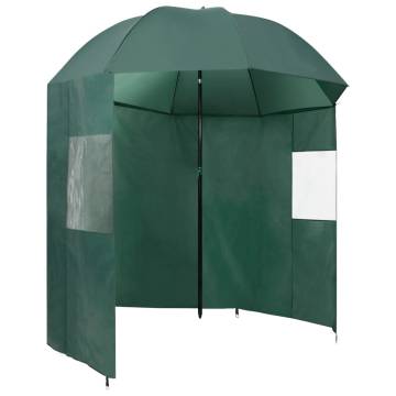 Fishing Umbrella Green 220x193 cm - UV Protection & Durability