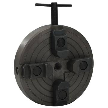 4 Jaw Wood Chuck with M18 Connection - Durable Steel 150x63mm