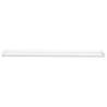 Shower Shelf for Walk-in Shower Wall White - 115 cm Aluminium