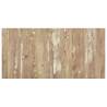 Self-Adhesive PVC Flooring Planks - 20 Pcs, Brown