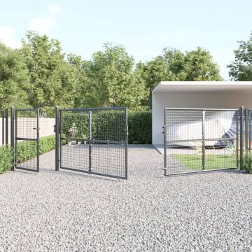 Durable Mesh Garden Gate Anthracite 500x175 cm | HipoMarket