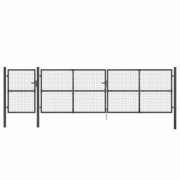 Durable Mesh Garden Gate Anthracite 500x175 cm | HipoMarket