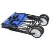 Folding Hand Trolley Steel Blue - Versatile & Durable