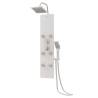 Stylish White Shower Panel Unit - 25x47.5x130 cm