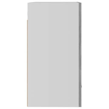 Hanging Cabinet Concrete Grey 50x31x60 cm - Hipomarket