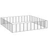 40-Panel Dog Playpen | Durable Black Steel | Hipomarket