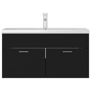 Stylish Sink Cabinet with Basin - Engineered Wood | Hipomarket