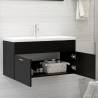 Stylish Sink Cabinet with Basin - Engineered Wood | Hipomarket