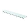 Shelves 2 pcs Panel Glass Clear 80x15 cm Size 80 x 15 cm Quantity in Package 2 Number of Pieces 1 