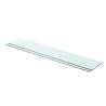 Shelves 2 pcs Panel Glass Clear 90x15 cm Size 90 x 15 cm Quantity in Package 2 Number of Pieces 1 