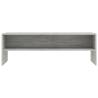 Stylish Concrete Grey TV Cabinet | 120x40x40 cm | Hipomarket