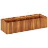 Garden Raised Bed 100x30x25 cm Solid Acacia Wood Size 100 x 30 x 25 cm Quantity in Package 1 