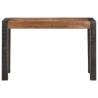 Solid Rough Mango Wood Dining Table - 120x60x76 cm