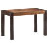 Solid Rough Mango Wood Dining Table - 120x60x76 cm