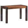 Solid Rough Mango Wood Dining Table - 120x60x76 cm