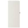 File Cabinet White 90x40x90 cm Steel - Stylish Storage Solution