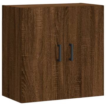 Wall Cabinet Brown Oak 60x31x60 cm | Durable & Stylish Storage