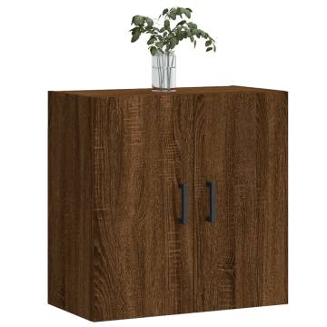 Wall Cabinet Brown Oak 60x31x60 cm | Durable & Stylish Storage