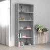 5-Tier Book Cabinet Grey Sonoma 80x30x189 cm Engineered Wood Colour grey sonoma Quantity in Package 1 Height 189 cm Width 80 cm 