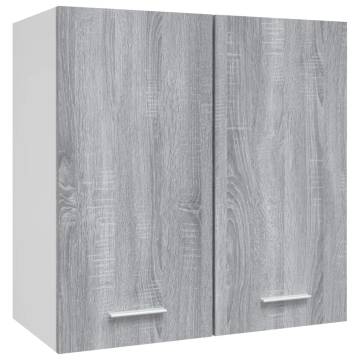 Hanging Cabinet Grey Sonoma Engineered Wood | HipoMarket UK