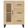 Stylish Highboard Sonoma Oak - 69.5x34x180 cm