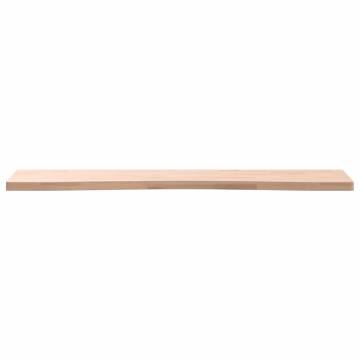 Solid Wood Beech Desk Top 100x(45-50)x2.5 cm | HipoMarket