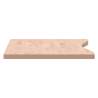 Solid Wood Beech Desk Top 100x(45-50)x2.5 cm | HipoMarket