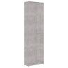 Concrete Grey Hallway Wardrobe - Stylish & Functional Storage