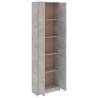 Concrete Grey Hallway Wardrobe - Stylish & Functional Storage