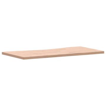 Solid Wood Beech Desk Top 100x(45-50)x2.5 cm | HipoMarket