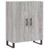 Highboard Grey Sonoma 69.5x34x180 cm - Stylish Storage Solution