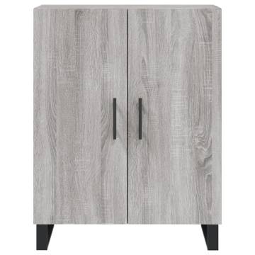 Highboard Grey Sonoma 69.5x34x180 cm - Stylish Storage Solution