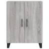 Highboard Grey Sonoma 69.5x34x180 cm - Stylish Storage Solution