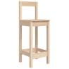 Stylish Solid Wood Pine Bar Stools - 2 pcs | HipoMarket