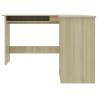 L-Shaped Corner Desk Sonoma Oak - Stylish Workstation