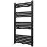 Black Bathroom Central Heating Towel Rail Radiator Straight 600x1160mm Colour black Size 600 x 1160 mm Quantity in Package 1 Model straight 