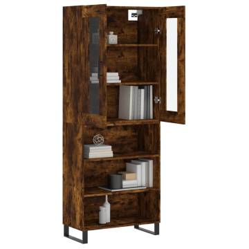 Highboard Smoked Oak - Stylish Storage Solution | Hipo Market