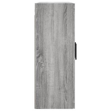 Wall Mounted Cabinets - Grey Sonoma Engineered Wood (2 pcs)