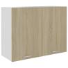 Hanging Cabinet Sonoma Oak 80x31x60 cm Engineered Wood Colour sonoma oak Quantity in Package 1 Model hanging cabinet 80 cm Number of 