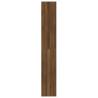 5-Tier Book Cabinet Brown Oak - Stylish Storage Solution