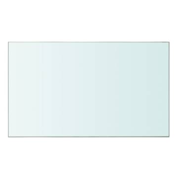 Shelf Panel Glass Clear 50x30 cm - Durable & Modern Display