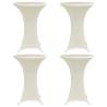 Standing Table Cover Ø70 cm Cream Stretch 4 pcs Colour cream Size 70 cm Quantity in Package 4 