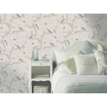 DUTCH WALLCOVERINGS Wallpaper Phoebe Lilac - Buy Online