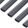 100 Pcs Fence Strip Clips - PVC Anthracite | HipoMarket