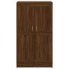 Book Cabinet Brown Oak - Stylish & Durable Storage Solution