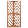 Corner Trellis 50x50x145 cm - Solid Fir Wood for Climbing Plants