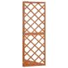 Corner Trellis 50x50x145 cm - Solid Fir Wood for Climbing Plants