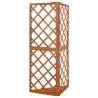 Corner Trellis 50x50x145 cm - Solid Fir Wood for Climbing Plants