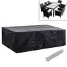 Durable Garden Furniture Covers for 8 Person Rattan Set