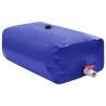 Water Tank with Tap Foldable 1500 L PVC Colour blue Size 1500 l Quantity in Package 1 